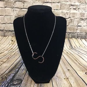 Letter S Choker Necklace New